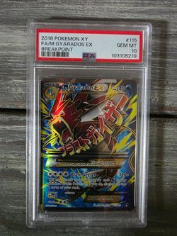 2016 POKEMON XY
FA/M GYARADOS EX
From Breakpoint