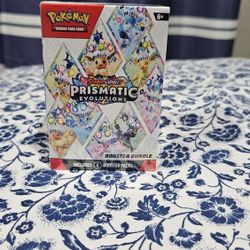 Prismatic Evolution Booster bundle Pokemon Cards