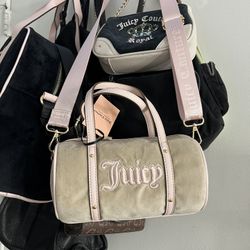 Juicy Couture Queen Of Everything Mini Barrel Bag