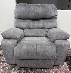 Ryson Rocker Recliner – Oversized -Smoke Gray: Like New