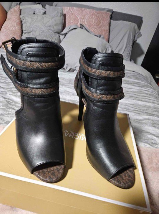 Michael Kors bootie heels