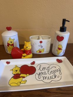 Winnie The Pooh Valentines Set 