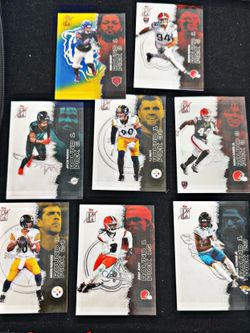 Topps signature football cards