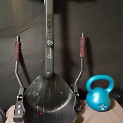Core Workout Machine + 15lb Kettlebell Bundle