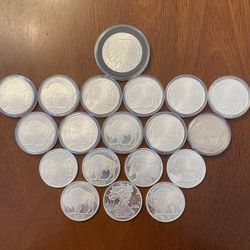 .999 Silver 1/2 Troy Ounce Rounds