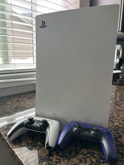 Ps5 With Games And Controllers