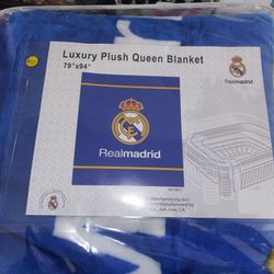 Realmadrid Queen Size Blanket