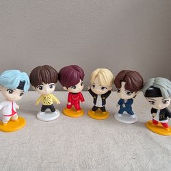 🎤 BTS Mini Figure Set 🍔 McDonald’s Toys 💲6 (6 pcs)