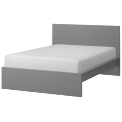IKEA MALM FULL-size bed frame with headboard