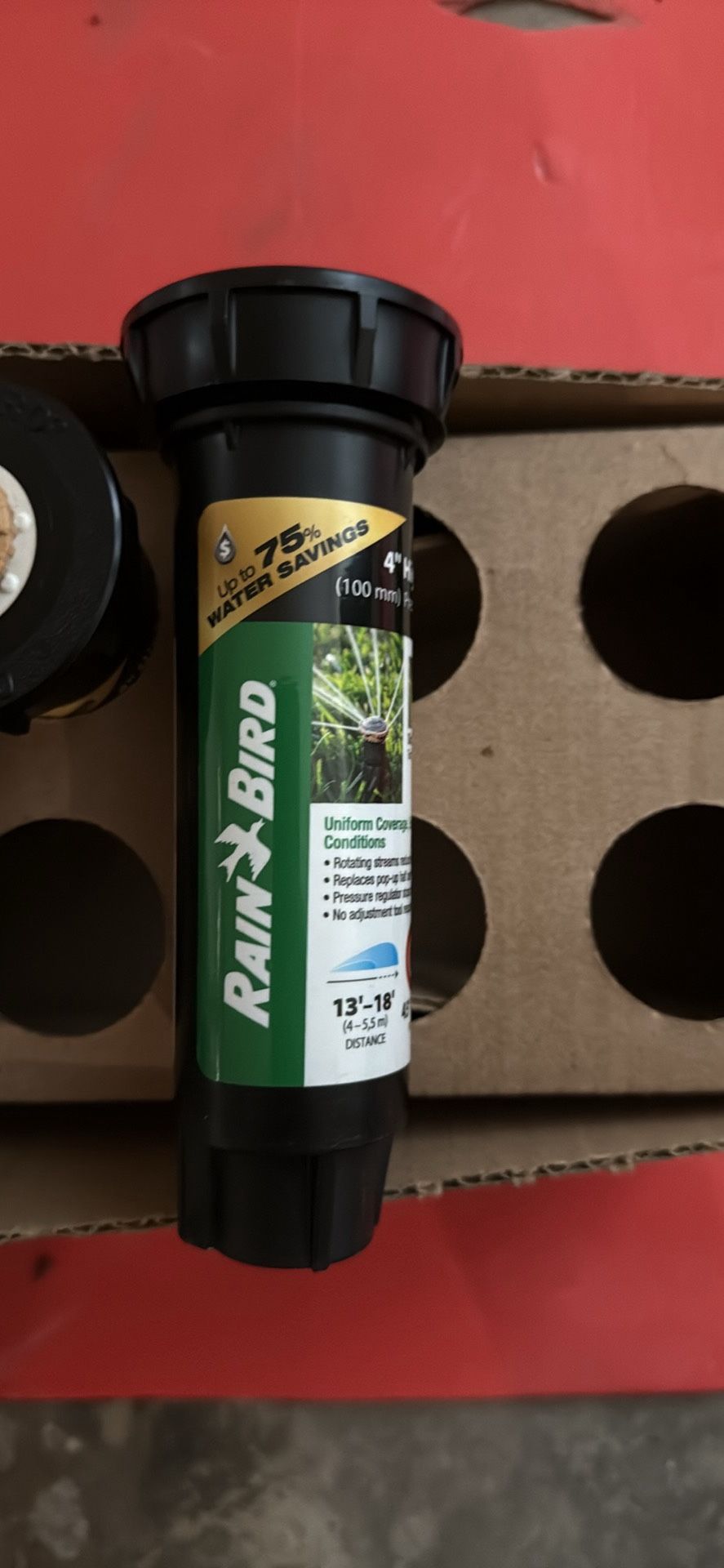 Rain Bird 12SA 4 in. Pop-Up Rotary PRS Sprinkler, 45-270° Pattern, Adjustable 13-18 ft.