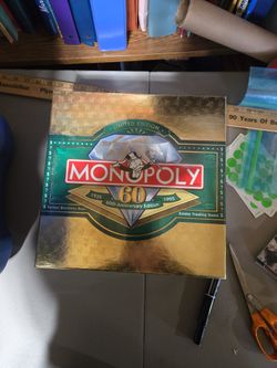 Monopoly 60th Anniversary Edition, released in 1995, Mint Sealed In Box