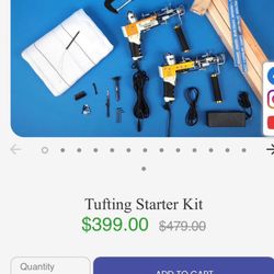 TUFT LOVE TUFTING GUN KIT