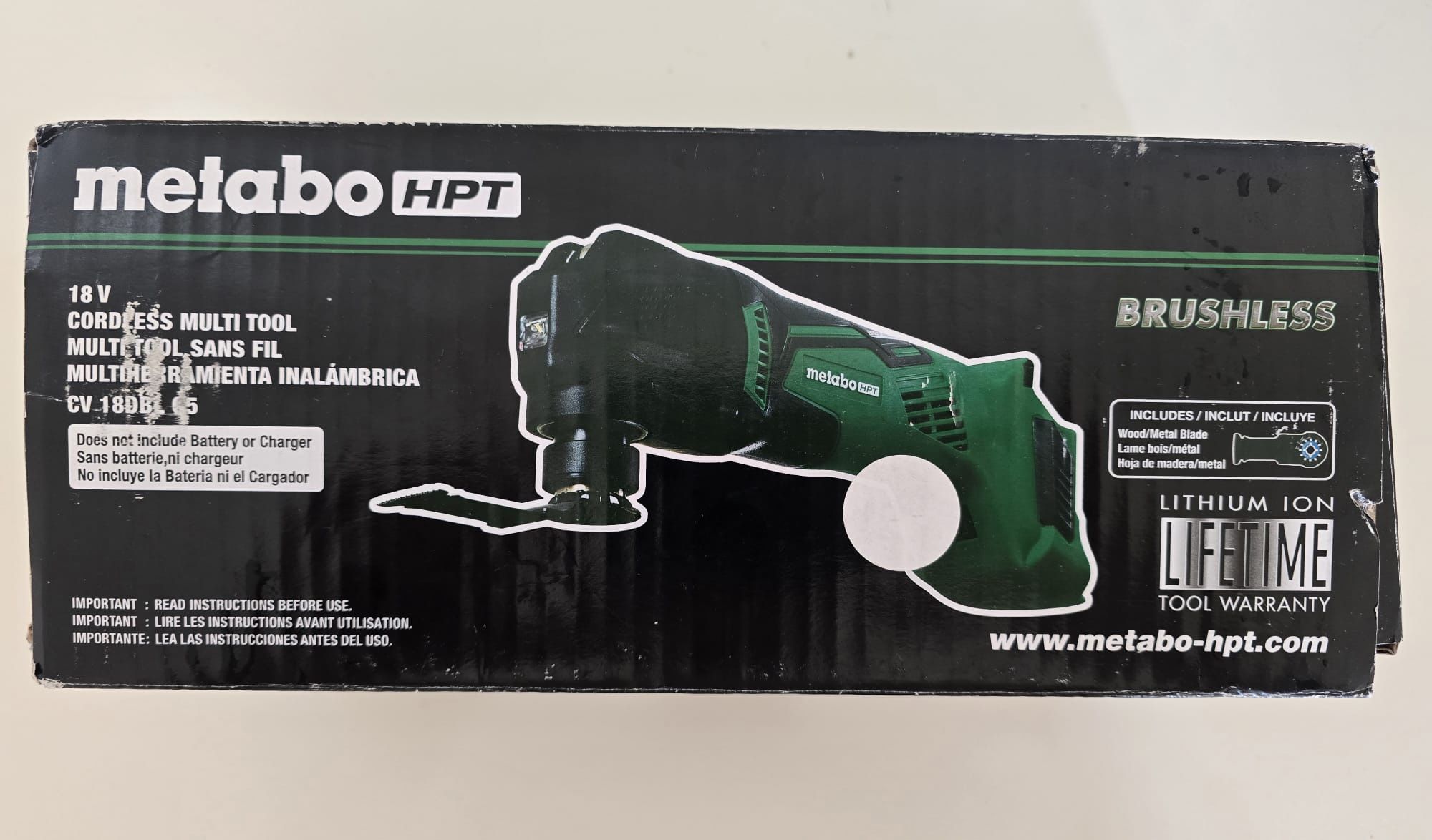 Metabo HPT 18-volt Cordless Brushless