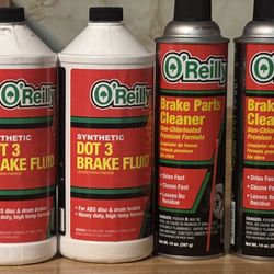 Brake Fluid & Cleaner