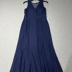 Navy blue dress, Size 8 