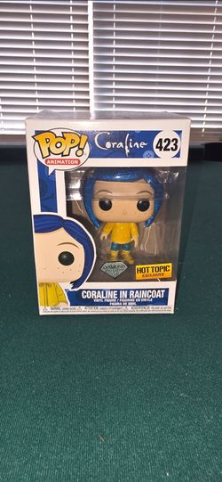 Funko Pop! Animation Coraline in Raincoat #423 Hot Topic Exclusive Vinyl Figure