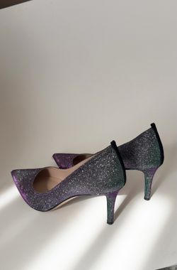 SJP sparkly heels