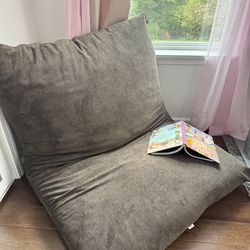 Jumbo bean bag lounger/ crash pillow