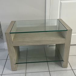 Small Table With Glass