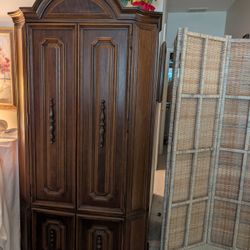 Armoire and Dresser w/Mirror