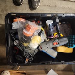 Car Detailing Kit With Buffer