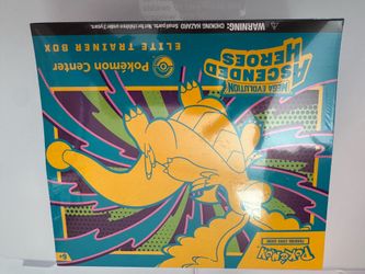Pokemon Ascended Heroes Pokemon Center ETB -(corner wear)