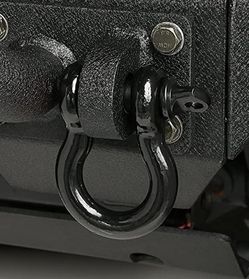 2x 2-3/4” Gloss Black D-Rings + 1 Daystar Isolator Washer Kit 