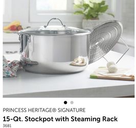 Princess House Olla Tamalera  15 Qt