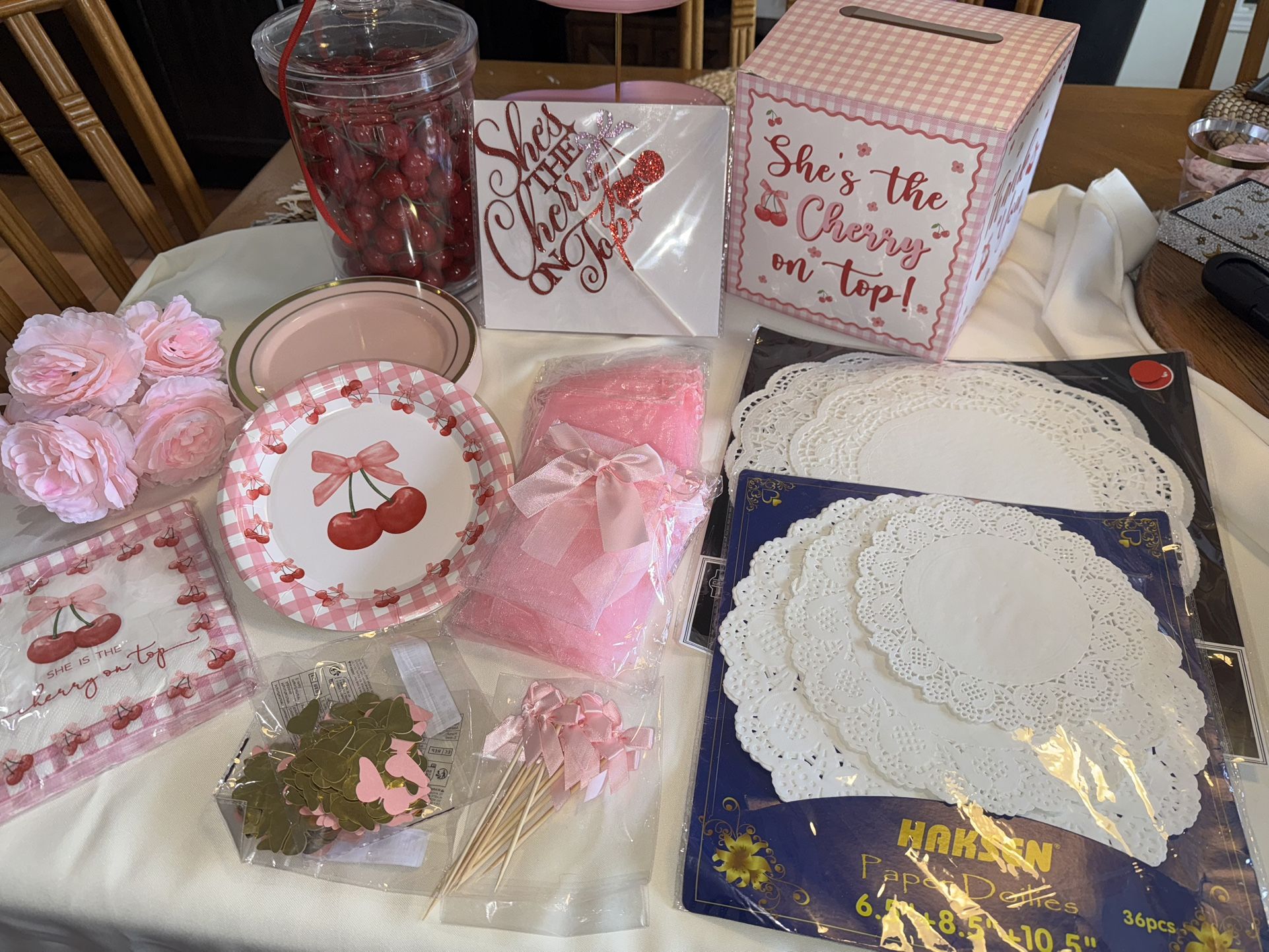 Cherry On Top Baby Shower
