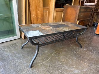 Stone Mosaic Outdoor Coffee Table