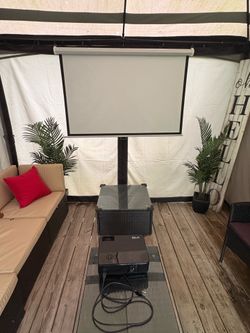 Projector and screen