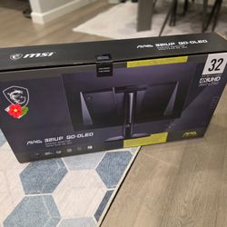 Brand New Factory Sealed MSI MAG 321UP 32" 4K QD-OLED Gaming Monitor 