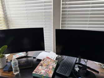 2 27 Inch Monitors Samsung Curved