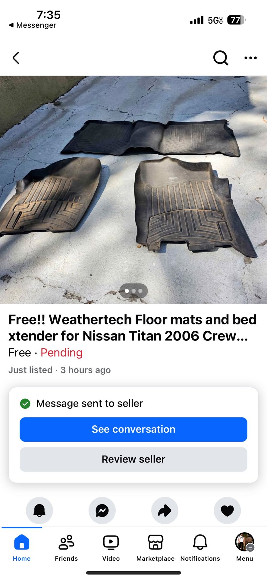 2006 Nissan Titan All weather Floor Mats