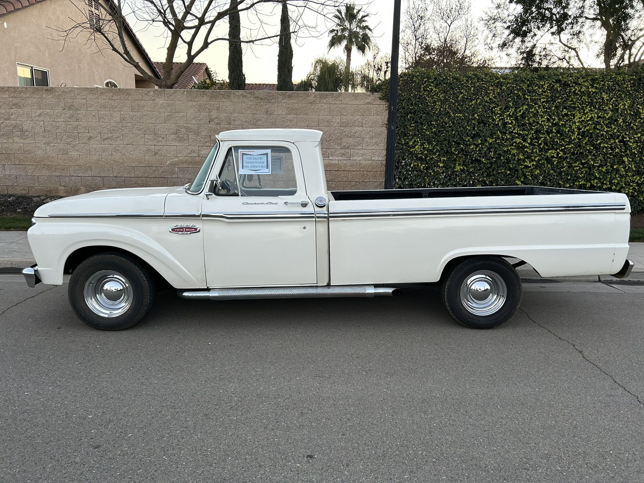 Classic 1966 Ford F-100 Twin I-Beam Long Bed