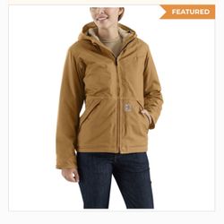 Carhartt Women's Flame Resistant Full Swing Quick Duck Sherpa Lined Jacket