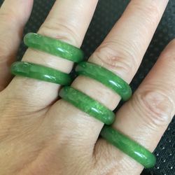 Jade Rings Green Jade Rings Jade Jewelry Luck Jade Rings 