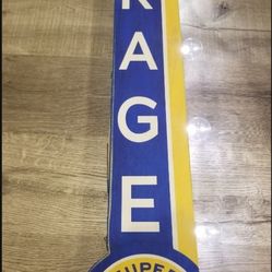 Chevy Super Service Lighted Marquee Sign