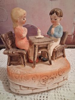 Vintage Musical of Children Praying