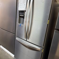 ❄️ NEW 30” Whirlpool 20 Cu.ft Wide French Door Refrigerator Fingerprint Resistant Stainless Steel