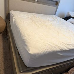 King Size Bed Frame & Beauty Sleep Mattress