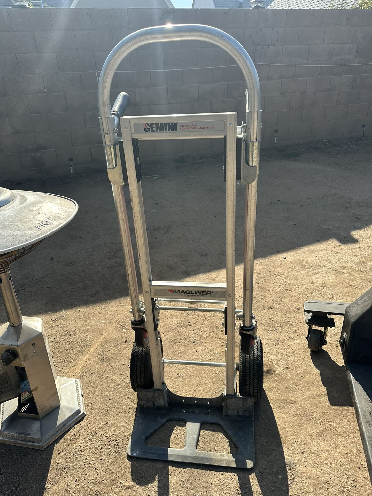 Diablo de aluminio en buenas condiciones