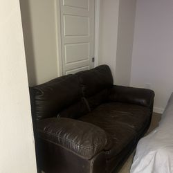 Leather Couch 