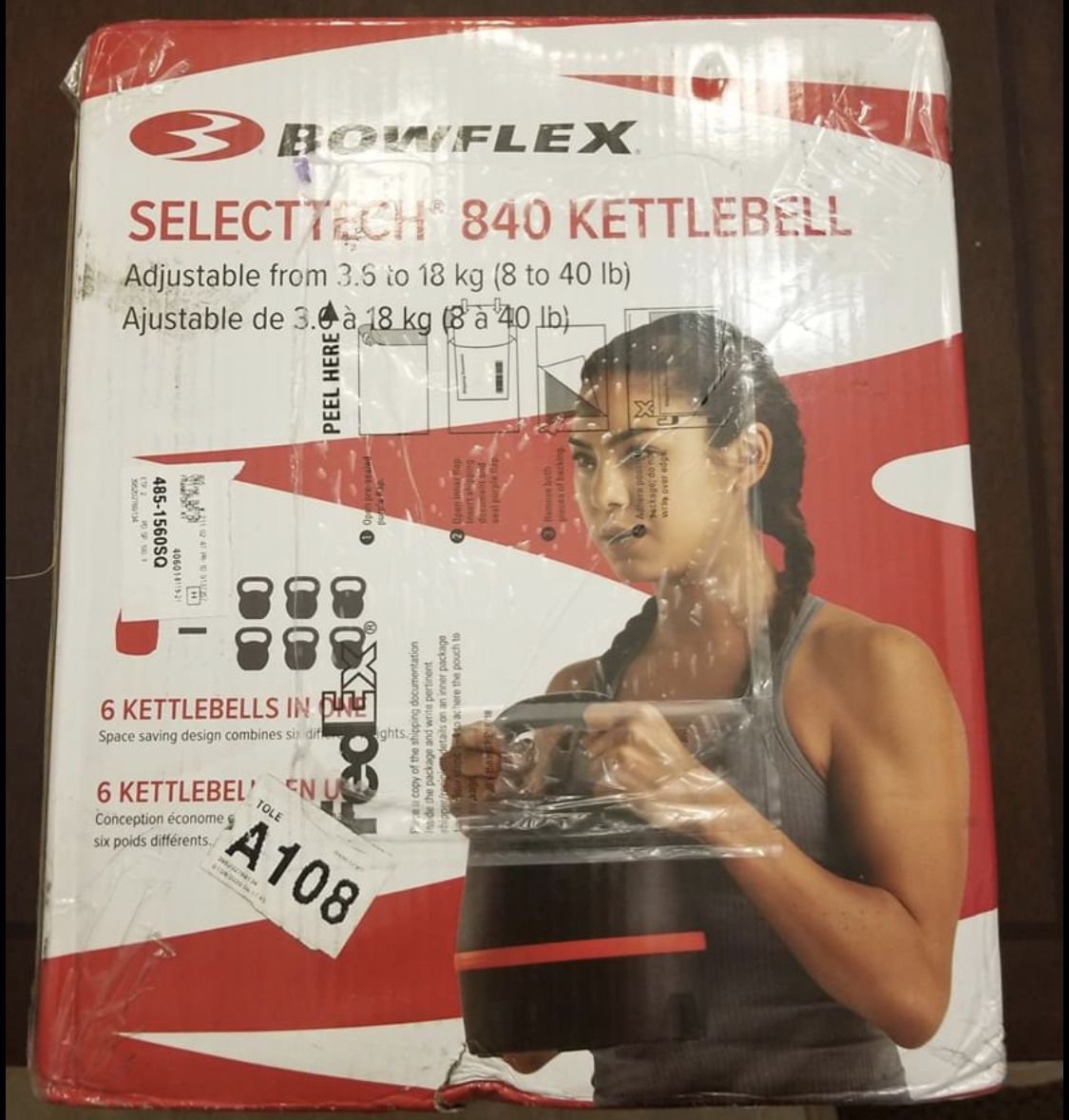 Bowflex 840 kettlebell new in box