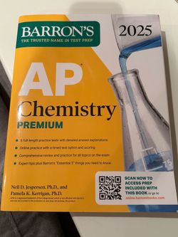 Barron’s AP Chemistry Premium (2025)