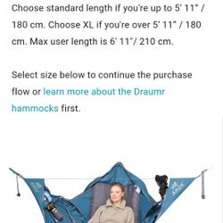 Amok Draumr 5.0 XL Hammock NEW