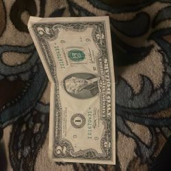 Rare Series A Star Note 2003 2 Dollar Bill