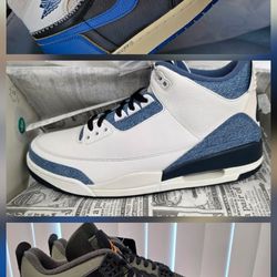 Jordan Union Levis Undefeated Size 13 Grail Collection
