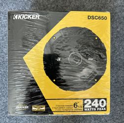 Kicker Set Of 2 Speakers