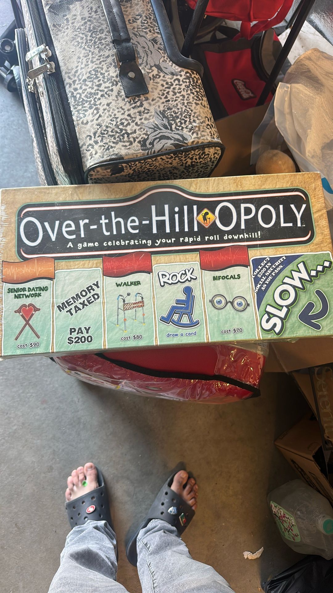 Over The Hill Opoly 